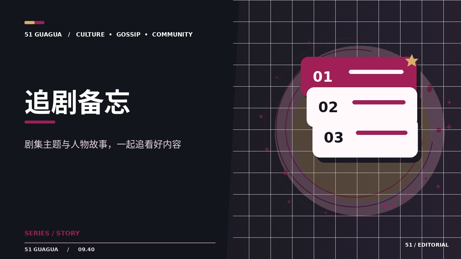 追剧之前可以关注哪些信息